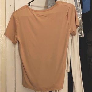 small yellow tee shirt